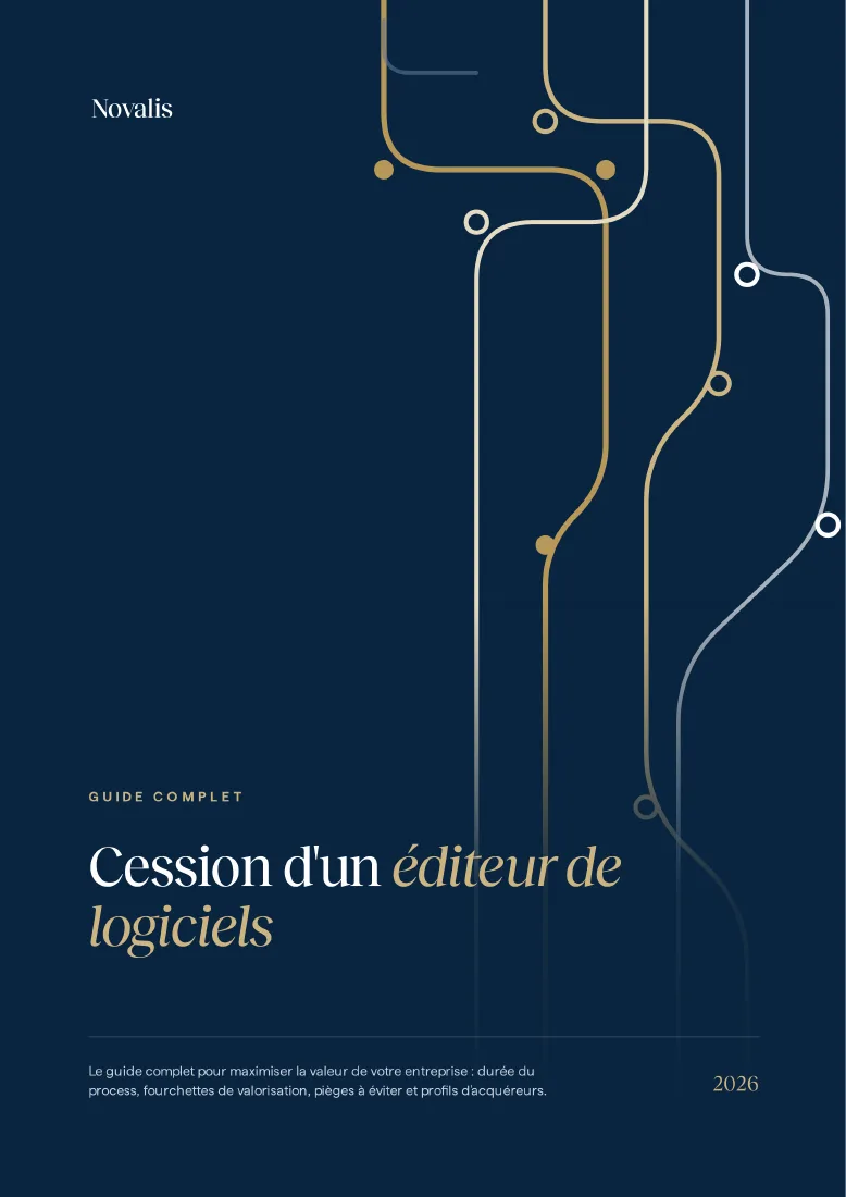 Guide Novalis — la cession d'un éditeur de logiciels